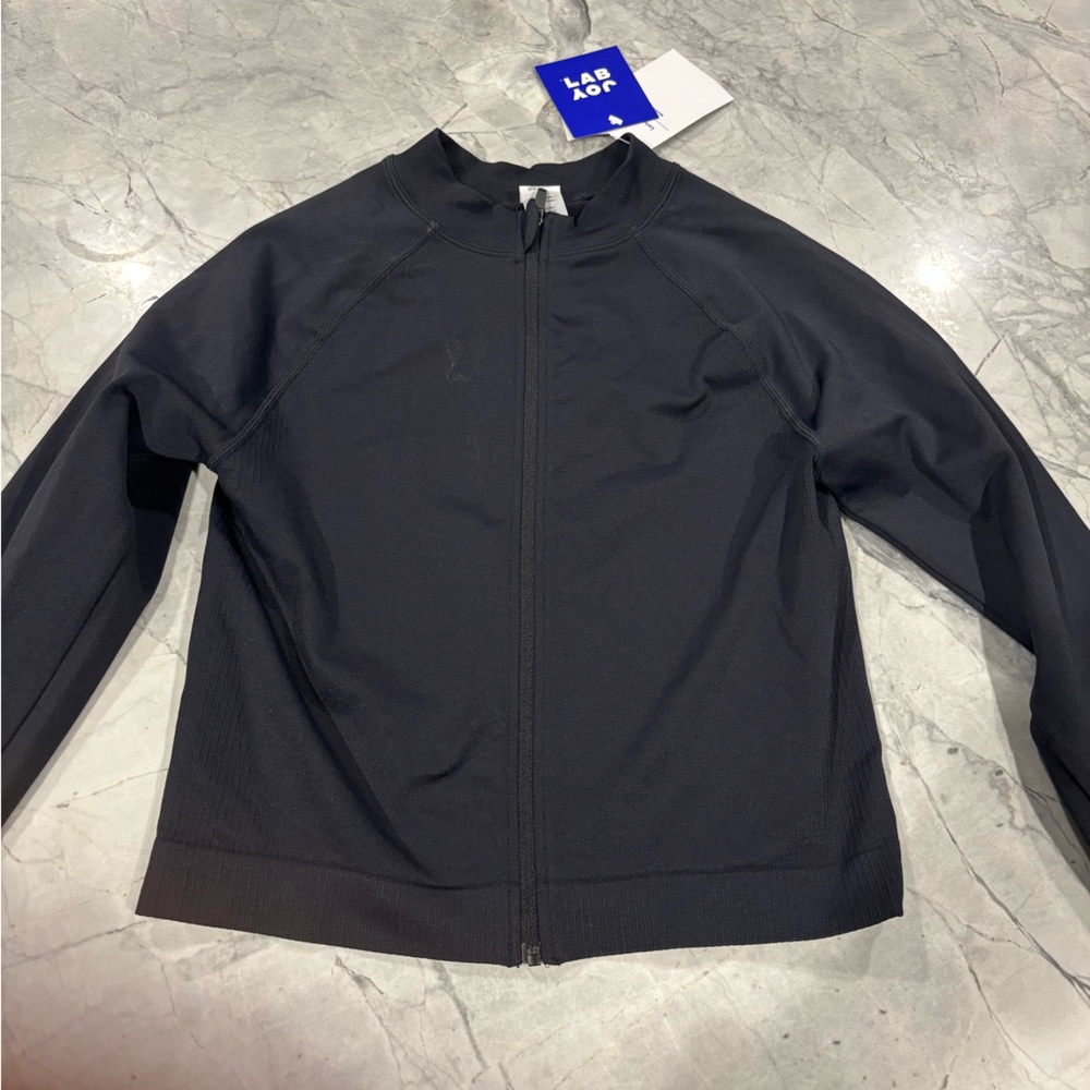 JoyLab Women's Medium Black Full Zip Jacket Long Sleeve